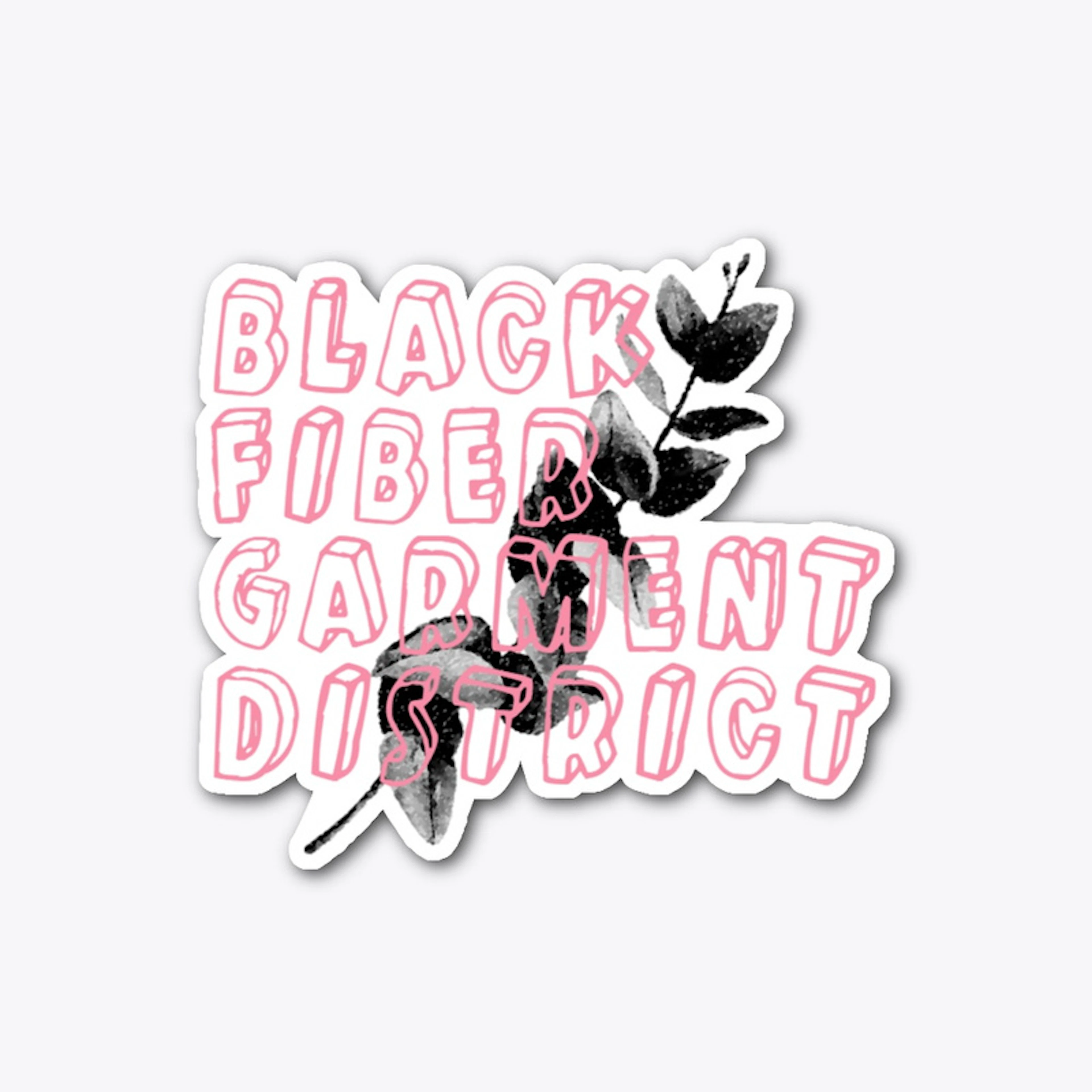 Black Fiber Garment District Euca Logo